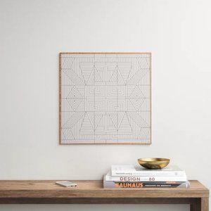 NFS Line Mandala Framed Graphic Art  Picture Frame